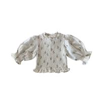 <img class='new_mark_img1' src='https://img.shop-pro.jp/img/new/icons16.gif' style='border:none;display:inline;margin:0px;padding:0px;width:auto;' />50%Off!! Last 1!! LiiLU Bettina Smocked Blouse, Summer Blossom (2y,4y,6y,8y,10y,12y)