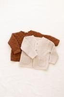 50%Off!! FIN & VINCE quilted jacket - sand