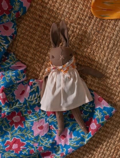 Polka Dot Club◇ PDC Little Rabbits: Peach, Cream, Brown - MaRiet