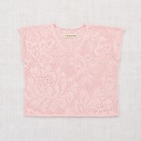<img class='new_mark_img1' src='https://img.shop-pro.jp/img/new/icons14.gif' style='border:none;display:inline;margin:0px;padding:0px;width:auto;' />Misha and Puff◇ Boxy Lace Crop Tee, English Rose