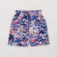 Last1! 40%Off!! Misha and Puff Camp Shorts, Maritime Blue Marble