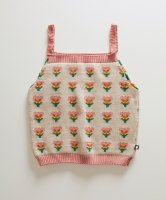 <img class='new_mark_img1' src='https://img.shop-pro.jp/img/new/icons14.gif' style='border:none;display:inline;margin:0px;padding:0px;width:auto;' />Oeuf◇Knit Flower Tank