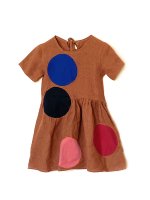 <img class='new_mark_img1' src='https://img.shop-pro.jp/img/new/icons14.gif' style='border:none;display:inline;margin:0px;padding:0px;width:auto;' />CORRELL CORRELL◇ KIDS OLKA MINI DRESS IN COPPER