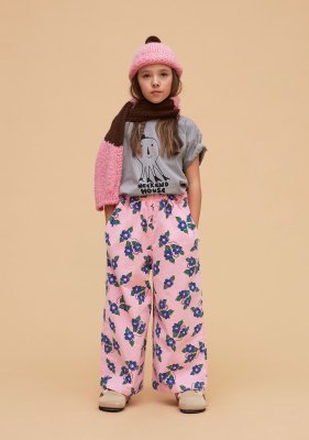 60%Off!! weekend house kids.◇ Corduroy flower pants (pink ...