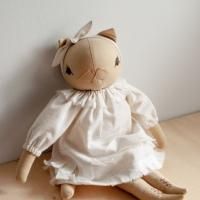 Polka Dot Club Straw Large Cat- MAE