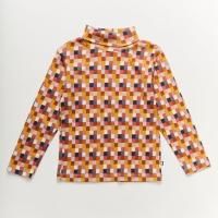 <img class='new_mark_img1' src='https://img.shop-pro.jp/img/new/icons16.gif' style='border:none;display:inline;margin:0px;padding:0px;width:auto;' />40%Off!! OeufPrinted Turtleneck, Rose/Check