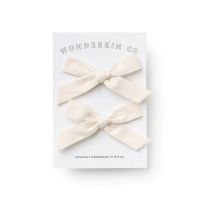 Wunderkin Co.Petite Schoolgirl Pigtail Set // Parchment