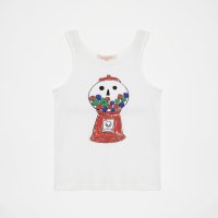 <img class='new_mark_img1' src='https://img.shop-pro.jp/img/new/icons14.gif' style='border:none;display:inline;margin:0px;padding:0px;width:auto;' />weekend house kids.◇ Gum tank t-shirt, White