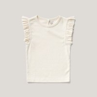 <img class='new_mark_img1' src='https://img.shop-pro.jp/img/new/icons14.gif' style='border:none;display:inline;margin:0px;padding:0px;width:auto;' />SOOR PLOOM◇ Frill Tee, Natural Pointelle