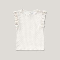 <img class='new_mark_img1' src='https://img.shop-pro.jp/img/new/icons14.gif' style='border:none;display:inline;margin:0px;padding:0px;width:auto;' />SOOR PLOOM◇ Frill Tee, Tulip Print