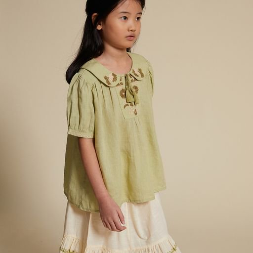 40%Off!! Apolina◇ Nora Blouse - Peridot - MaRiet 