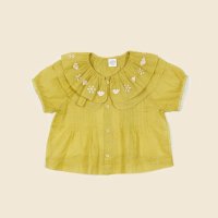 <img class='new_mark_img1' src='https://img.shop-pro.jp/img/new/icons14.gif' style='border:none;display:inline;margin:0px;padding:0px;width:auto;' />Apolina◇ Selina Blouse - Goldenrod Organdie