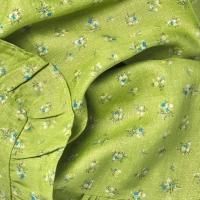 Last 1!! PROJEKTITYYNY KIMPPU LINEN FRILLED TEATOWEL, PERIDOT