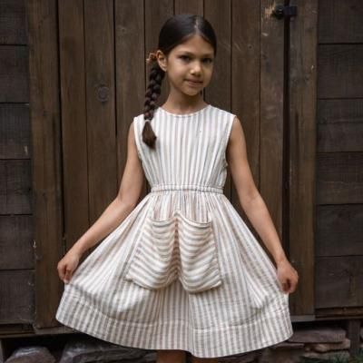 Last 1!! 40%Off!! SOOR PLOOM◇ Orla Dress, Stripe - MaRiet 