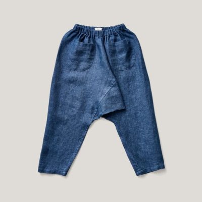Soor Ploom Otto Trousers, Chambray 3y