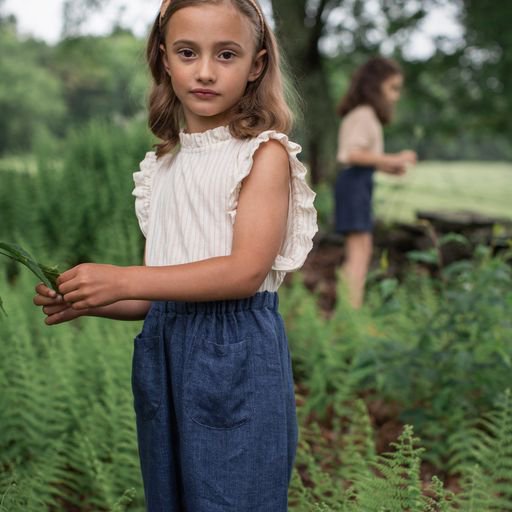Last 1!! 40%Off!! SOOR PLOOM◇ Otto Trousers, Chambray - MaRiet 