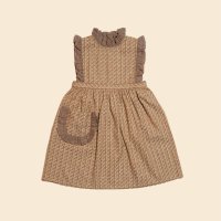<img class='new_mark_img1' src='https://img.shop-pro.jp/img/new/icons14.gif' style='border:none;display:inline;margin:0px;padding:0px;width:auto;' />Apolina◇Ida Pinafore - Grid Floral Jacquard