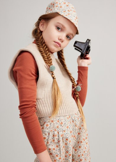 30%Off!! SOOR PLOOM◇ Retro Jean, Meadow Print - MaRiet 