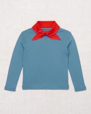 古典 60%Off!! 1!! Last Misha Smoke Blue Top, Scout Puff◇ and トップス