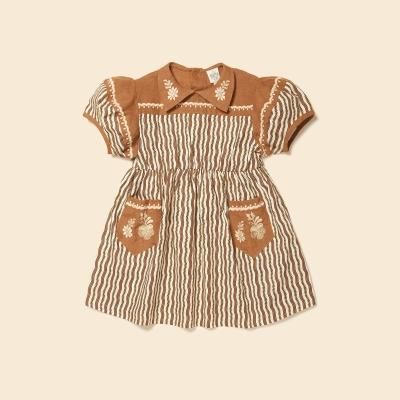 Apolina◇Nellie Dress - Poppit Stripe - MaRiet 