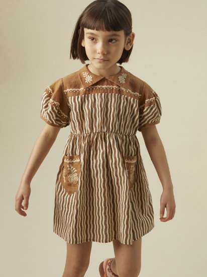 Apolina◇Nellie Dress - Poppit Stripe - MaRiet 