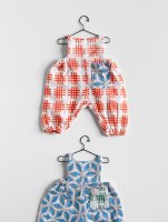 <img class='new_mark_img1' src='https://img.shop-pro.jp/img/new/icons14.gif' style='border:none;display:inline;margin:0px;padding:0px;width:auto;' />Polka Dot ClubPocket Overalls in Block Printed Gauze (2 Colors)