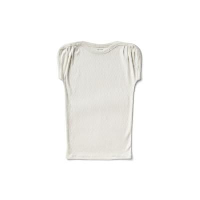 SOOR PLOOM◇ Sundae Tee, Milk Pointelle - MaRiet 