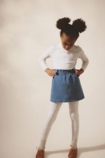SOOR PLOOM◇ Stretch Legging, Tea Party, Frost - MaRiet