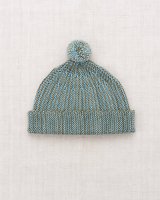 <img class='new_mark_img1' src='https://img.shop-pro.jp/img/new/icons14.gif' style='border:none;display:inline;margin:0px;padding:0px;width:auto;' />Misha and Puff Baby Strata Garter Hat Seal Gray