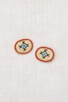 <img class='new_mark_img1' src='https://img.shop-pro.jp/img/new/icons14.gif' style='border:none;display:inline;margin:0px;padding:0px;width:auto;' />Misha and Puff Cross Stitch Round Clip Raffia