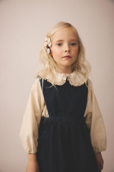 ワンピース soor ploom Tippi 3Y SOOR PLOOM◇ Tippi Pinafore, Eco Wash - MaRiet 