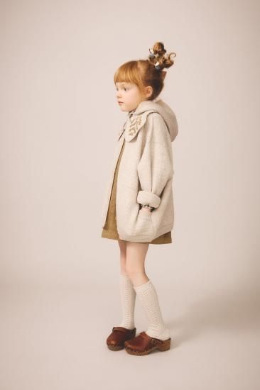 BF 30%Off!! SOOR PLOOM◇ Original Knee Socks, Linen/Prune ※単品