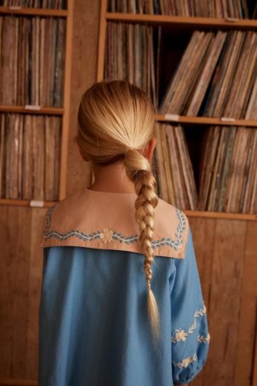 Apolina◇ Maggie Sailor Dress - Nordic Blue - MaRiet 