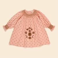<img class='new_mark_img1' src='https://img.shop-pro.jp/img/new/icons14.gif' style='border:none;display:inline;margin:0px;padding:0px;width:auto;' />Apolina Cece Smock Dress - Meadow Calico Ribbon