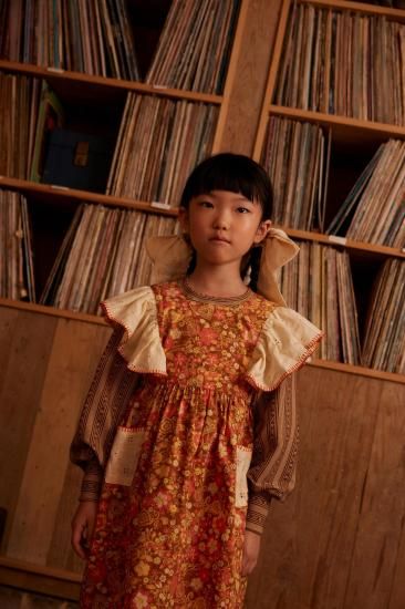 Apolina◇ Roberta Jersey LS top - Kanna Stripe - MaRiet 