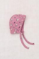 <img class='new_mark_img1' src='https://img.shop-pro.jp/img/new/icons14.gif' style='border:none;display:inline;margin:0px;padding:0px;width:auto;' />Misha and Puff Baby Pima Bonnet Antique Rose Cat & Mouse