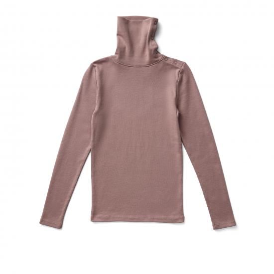 SOOR PLOOM◇ Snap Turtleneck, Cherry - MaRiet 