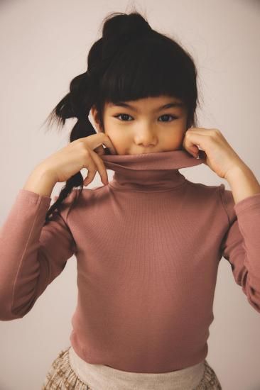 SOOR PLOOM◇ Snap Turtleneck, Cherry - MaRiet 