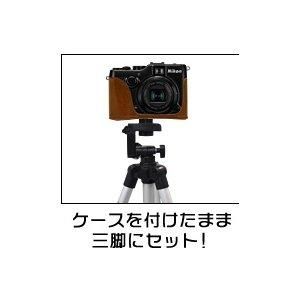 カメラケース】ニコン クールピクス P7100 ネックストラップ付