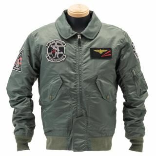 CWU-45/P BLACK KNIGHTS M/C NYLON JACKET<img class='new_mark_img2' src='https://img.shop-pro.jp/img/new/icons5.gif' style='border:none;display:inline;margin:0px;padding:0px;width:auto;' />