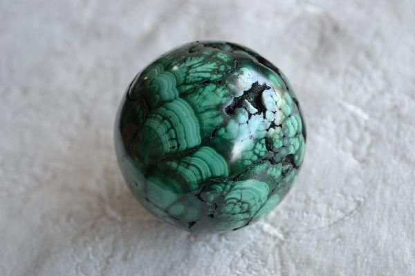 マラカイトスフィア② 天然石51.9mm マラカイトスフィア② 天然石51.9mm