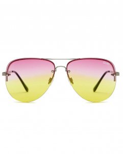 Quay Australia Muse Fade Pink  Yellow  Sunglasses