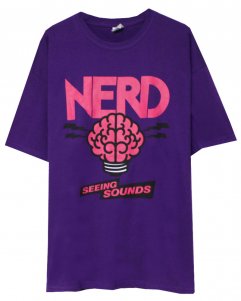 N.E.R.D. Purple Brain T-Shirt