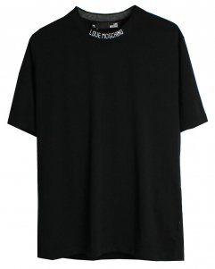 Love Moschino Neck Logo T-Shirt