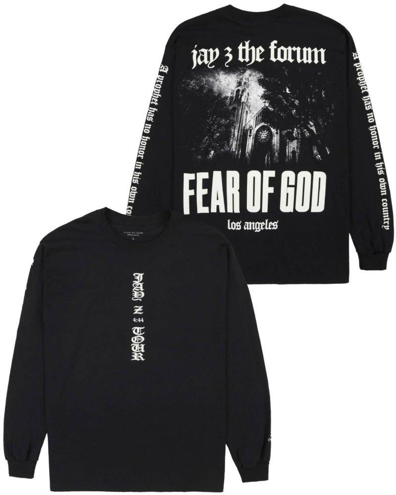 FEAR OF GOD JAY-Z Forum Long Sleeve Tee