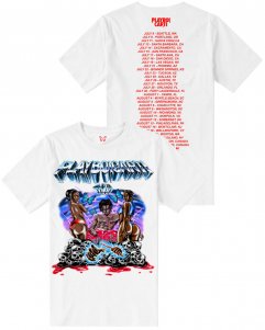 Playboi Carti Official Tour T-Shirt / White