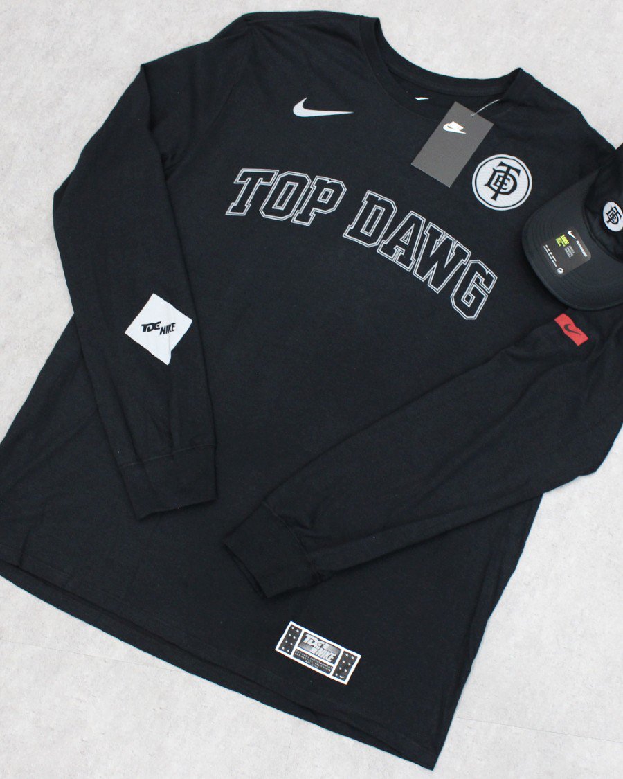 Nike × TDE L/S T-Shirt / Black