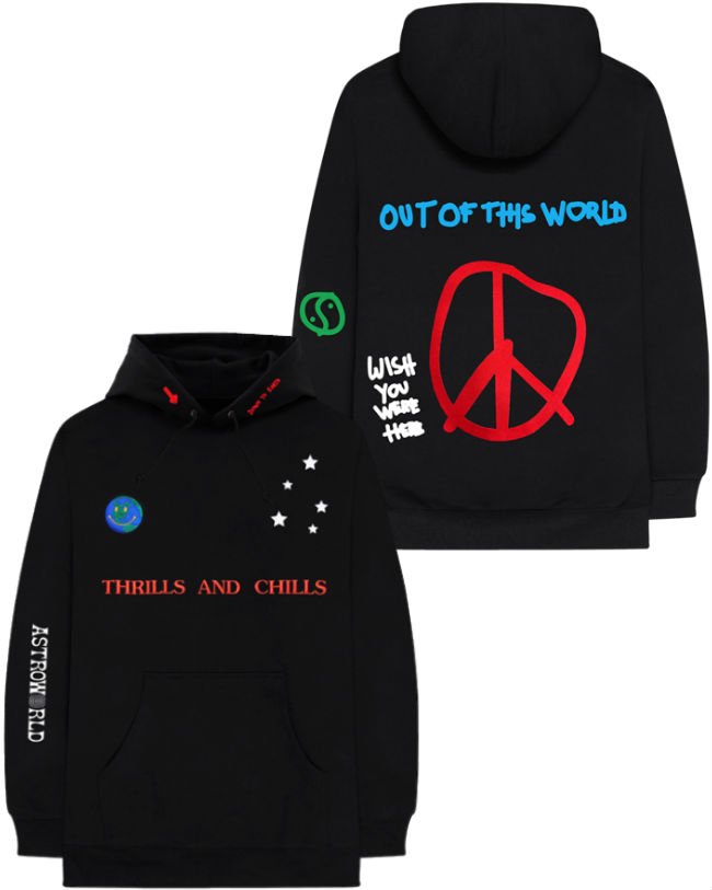 astroworld out of this world hoodie