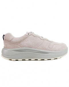 Eytys Jet Combo Suede Sneakers - Pink