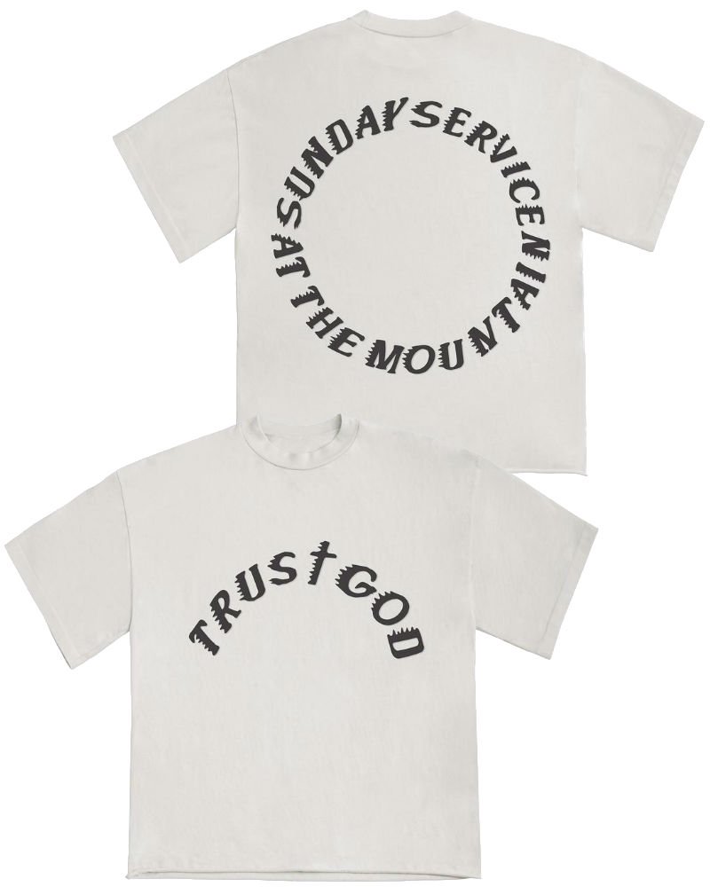 Kanye West Official “Sunday Service” Trust God T-Shirt